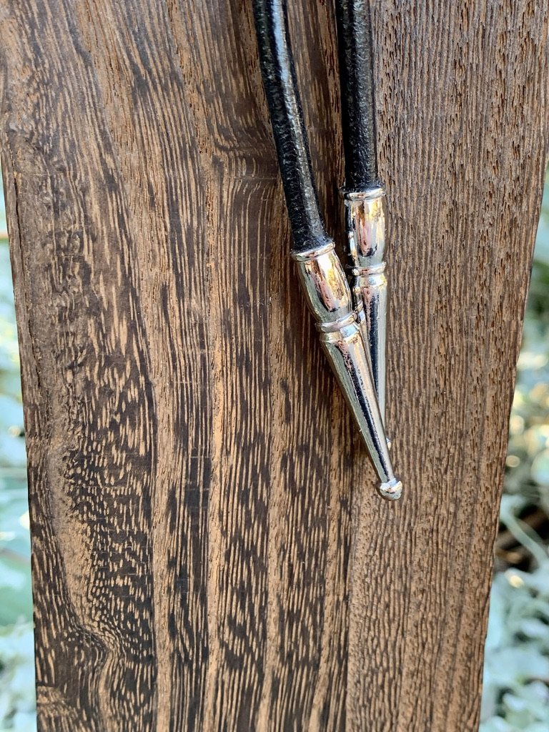 Blue Chroma Bolo Tie 01 - Image 3