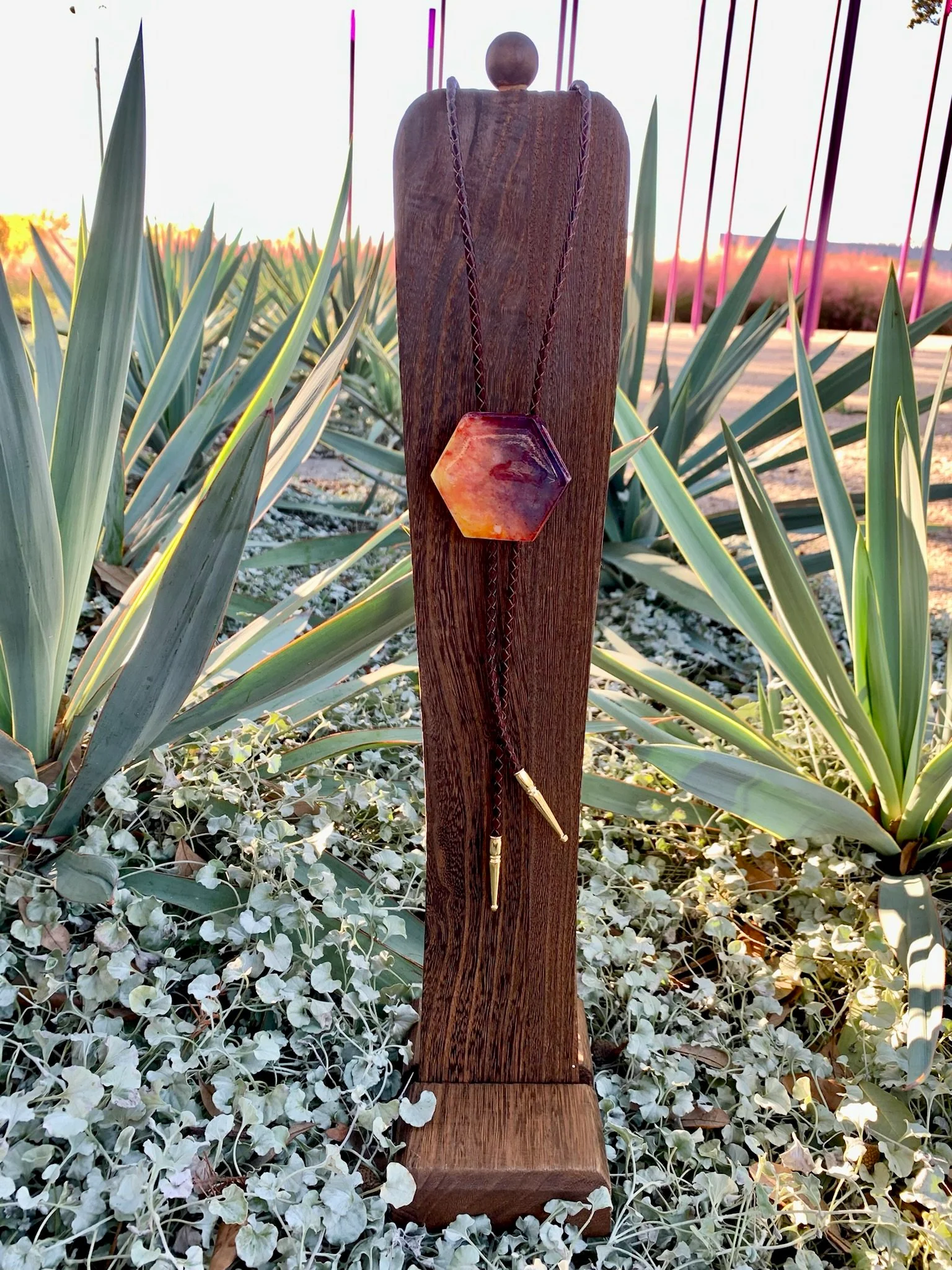 Orange Chroma Bolo Tie - Image 4