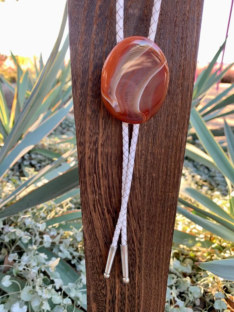 Wild Breath – Carnelian Bolo Tie - Image 4